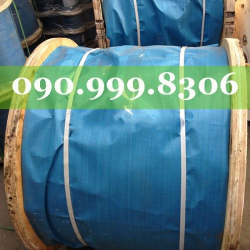 Cáp thép mạ kẽm ruột bố