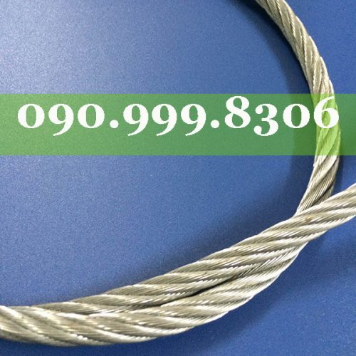 Cáp thép mạ kẽm ruột bố