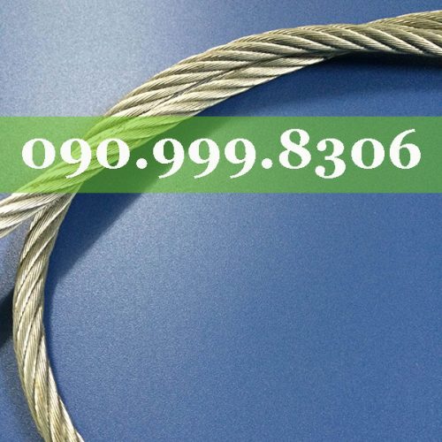 Cáp thép mạ kẽm ruột bố